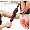 MIOKAN Wood Therapy Massage Roller Stick with Release Myofascial Trigger