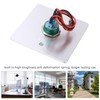 Door Release Button Stainless Steel 12‑24V Push to Exit NO