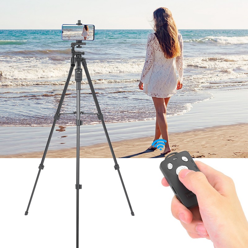 YUNTENG 5208 Extendable Handheld Selfie Stick Tripod Wireless Remote Control