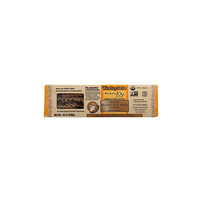 Tinkyada Organic Lasagna Brown Rice Pasta, 10 Ounce - 12
