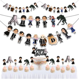 Seyal® Wednsday Theme Birthday Party Supplies