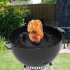 Charkettle Cast Iron Poultry Roaster Insert, Beer Can Chicken Holder