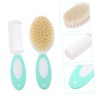 FOMIYES 3sets Baby Hair Brush Toddler Detangler Natural Wool Boys