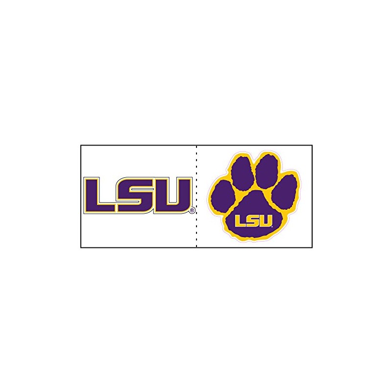 Craftique Cooler Cals (CC LSU/PAW 2-PACK DECAL 2"_37426)