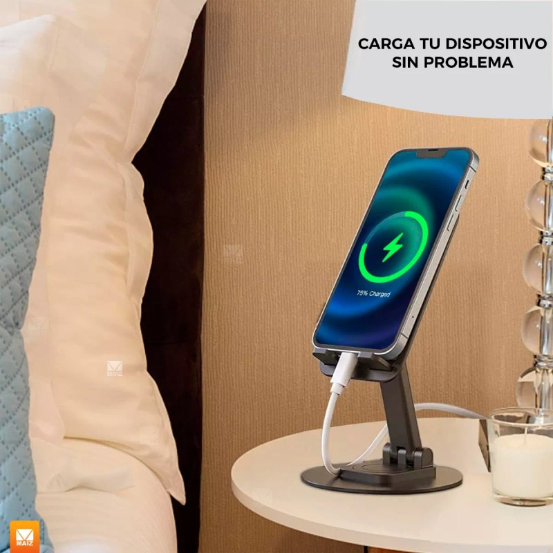 Maíz Soporte Base Porta Sujetador Celular Escritorio Universal