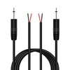 Fancasee 3.5mm 1/8" to Speaker Wire, 2-Pack 10FT 3.5mm TS