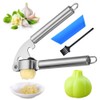 Garlic Press, Stainless Steel Garlic Press, Home Garlic Press, Stainless