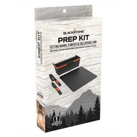Blackstone Adventure Ready Prep Kit Cutting Board Knives Collapsible 4 Piece
