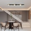 Garwarm Modern Ceiling Light Track Lighting, 47 Inch Dimmable LED