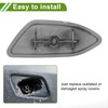 HOPESPANNER Front Right Side Bumper Headlight Washer Nozzle Cover Cap