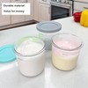 Taicols Containers Replacement for Ninja Creami Pints and Lids, 4