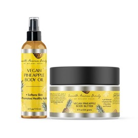 Vegan Body Butter & Body Oil Duo: Choose one or get them both!:_Sweet Vanilla Body Butter & Body Oil