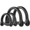 [TISUR] Key Ring, D-Ring for Smart Key, Stainless Steel, Keys,