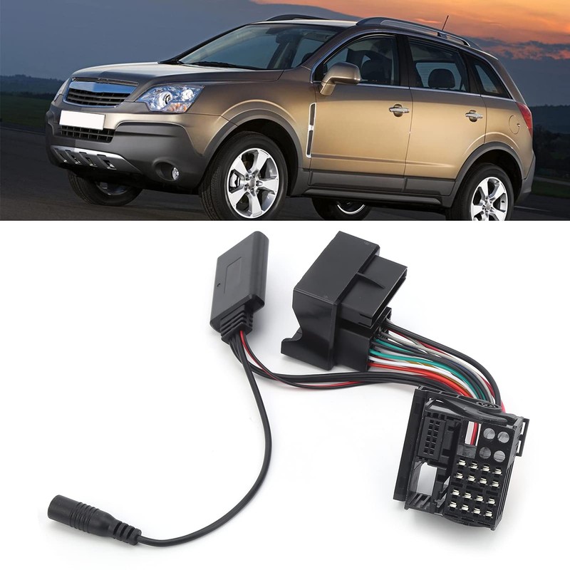 12 Pin Bluetooth 5.0 AUX Audio Adapter with Microphone 59.1