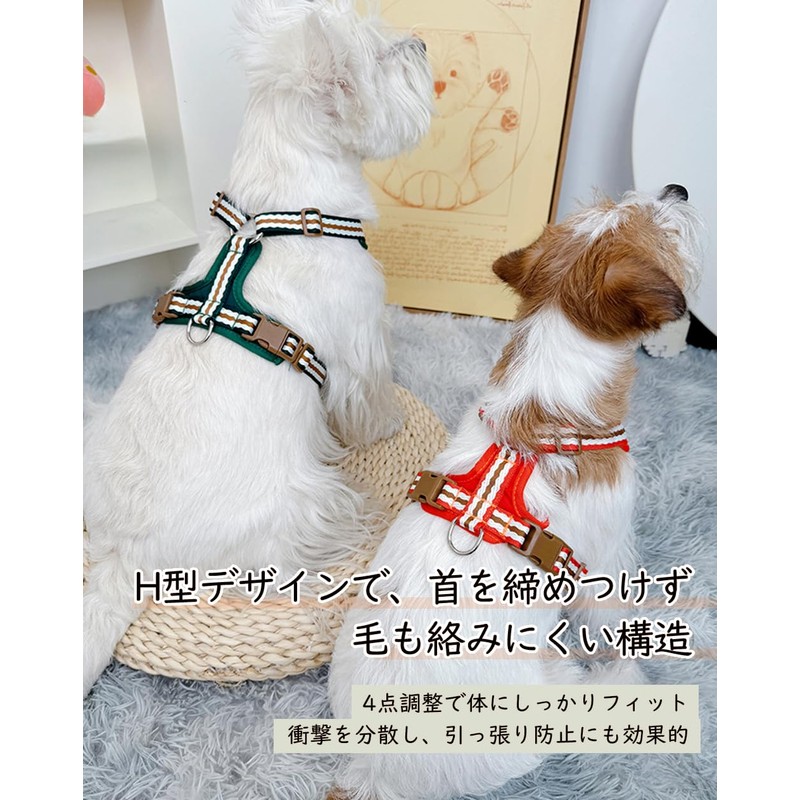 Paipeper Dog Harness, Small Dog Harness, Medium Size Dog Harness,