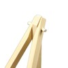 Wooden Table Top Easel, 5pcs 5inch Mini Display Wood Easel