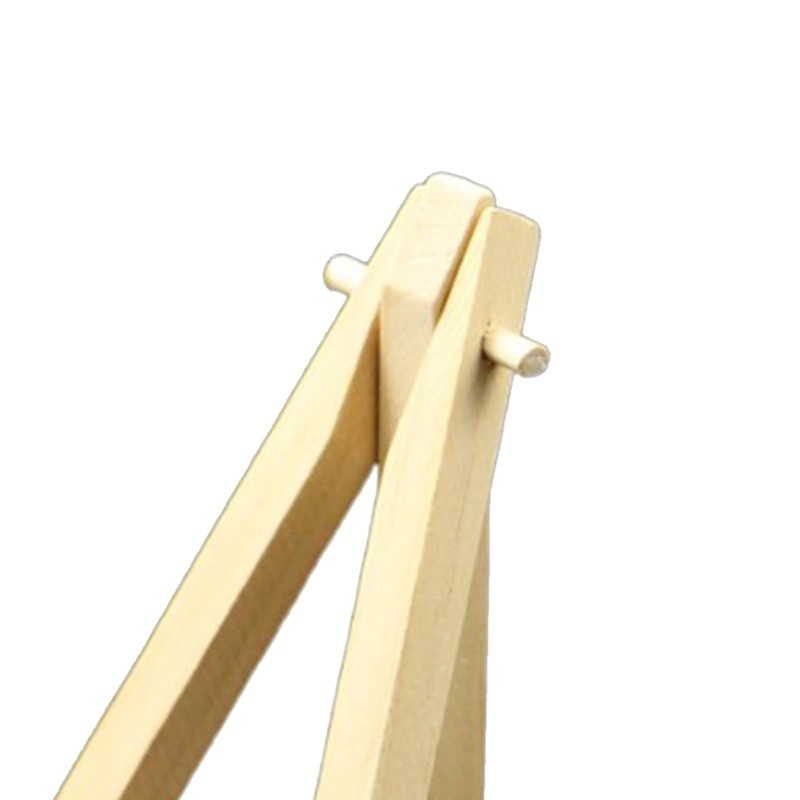 Wooden Table Top Easel, 5pcs 5inch Mini Display Wood Easel