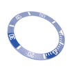 40mm Diameter Watch Bezel Insert Ring Clear Scale Luminous Ceramic