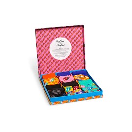 Happy Socks Colourful Classic Cotton Socks for Men and Women - multicoloured, size: 36-40