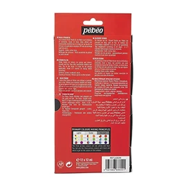 Pebeo XL - Aceite fino (12 x 12 ml, 12 unidades)