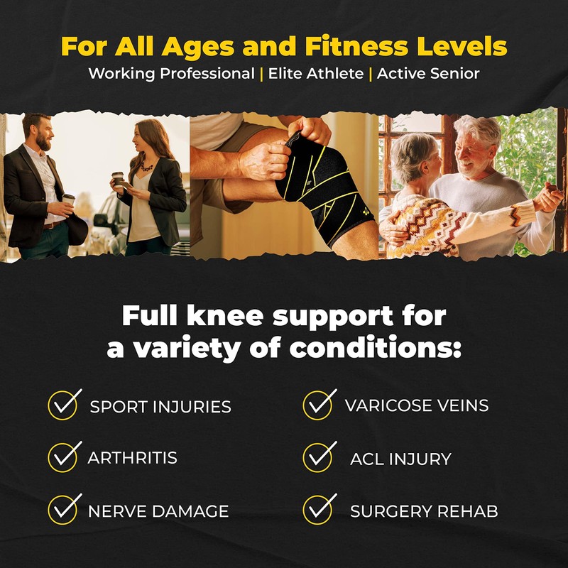 CopperJoint Pull On Knee Brace Women Workout - Copper Infused