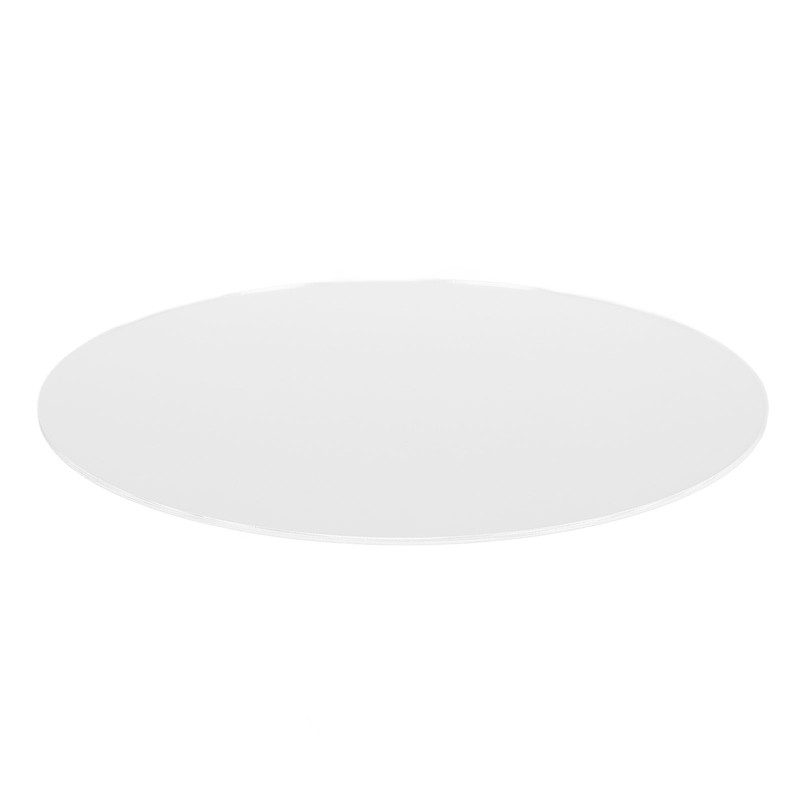Cutting Board Acrylic Round Cutting Board Non Slip Transparent Chopping