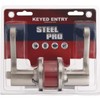 Steel Pro Entrance Lever Lockset
