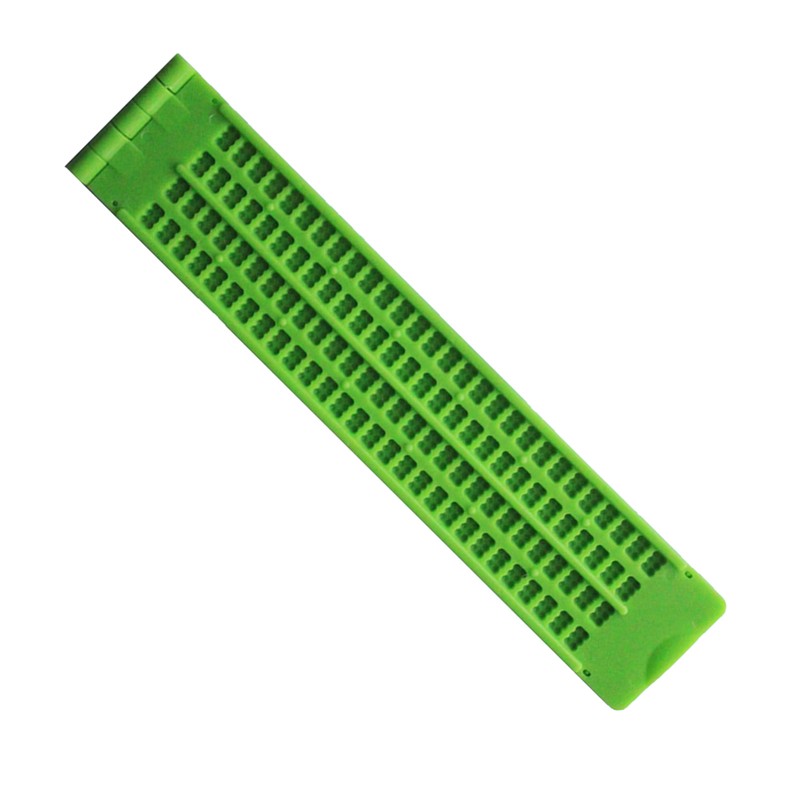 4 Lines 28 Cells Braille Writing Slate Plastic Learning Tools