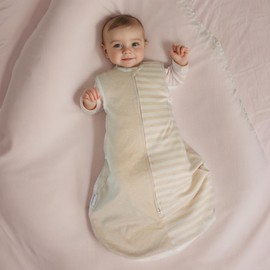 BLOOMSTAR Baby Sleep Sack Natural Cotton Toddler Wearable Blanket 3-9 Months Sleeveless 4 Season Lightweight Unisex Tog 1.0 Sleeping Bag Swaddle Transition Newborn Soft Cosy