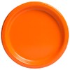 Unique 32252EU Eco-Friendly Paper Plates-23 cm-Orange Colour-16 Count (Pack of