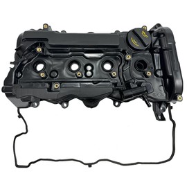 NITOYO Engine Valve Cover with Gasket Compatible with Honda Accord 2013-2017, CR-V CRV 2015-2019 L4 2.4L, Replace# 12310RDFA01, 123105A2A01