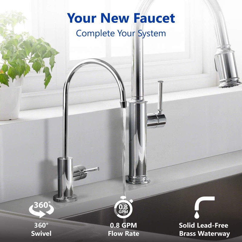 Express Water Modern Chrome Water Filter Faucet – Drinking Water