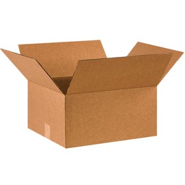 Partners Brand P16148 Corrugated Boxes, 16"L x 14"W x 8"H, Kraft (Pack of 25)
