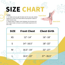 Wisedog No Pull Dog Harness Small Medium Sized Dog, Adjustable Webbing Dog Halter Harness for Large Dogs, with Soft Padded, Reflective (Gossamer Pink, L|Neck=18.5"-22"/Chest=27"-35.5")