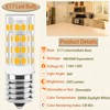 GFLSD E17 LED Bulb Dimmable,E17 Intermediate Base,T7 4W 40W Incandescent