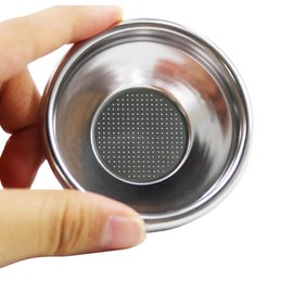 54mm Non Pressurized Filter Basket, for Breville 54mm Portafilter, Single Cup Sieve,10 Grams of Powder Capacity,Replacement 54mm Coffee Filter Basket