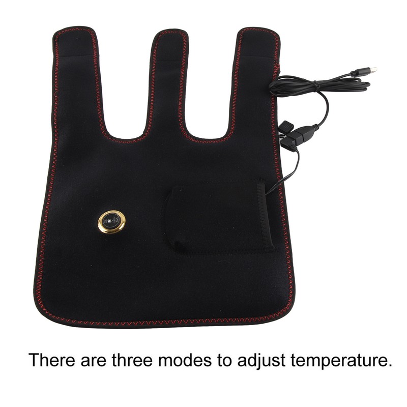 USB Electric Heating Elbow Pad Warming Therapy with Moxibustion Bag