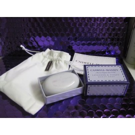 Caswell-Massey CASWELL MASSEY LAVENDER VIOLET SOAP BAR NEW IN BOX in GIFT BAG W/METALLIC NAME T