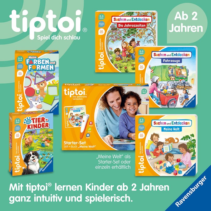 Ravensburger tiptoi Game 00168 – My Colours and Shapes, Educational