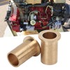 2Pcs Bell Crank Throttle Shaft Linkage Bushings Brass Rustproof for