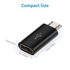USB C Adapter, BabyElf Type C Female to Micro USB