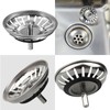 JSTHHTT 2 Pack Kitchen Sink Plug Strainer, Kitchen Sink Strainer