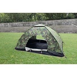 Sutekus Double Tent Camping Tent Lightweight 2 Person Backpacking Tent Camouflage Outdoor Equipment for Camping Hiking Biking Trip Upgraded Large Space (Double)