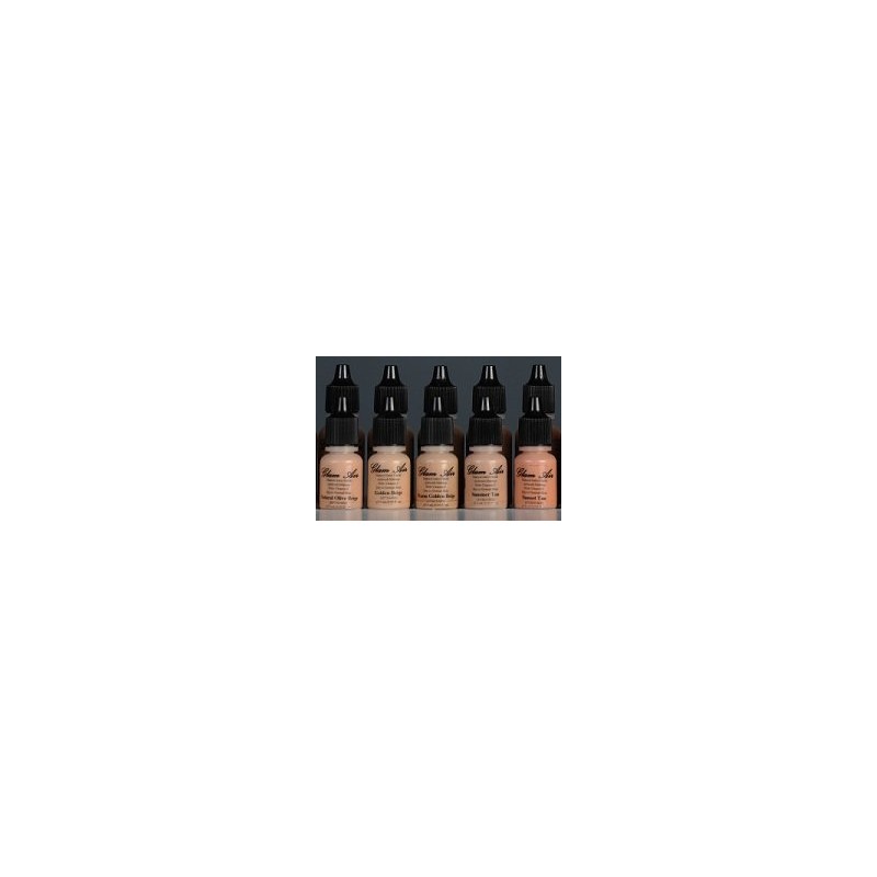 Glam Air Airbrush M9 Sunset Tan Matte Foundation Water-based Makeup