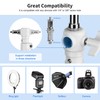 Selens Wall Mount Ring Light 39.37''/100cm with 180° Swivel Boom