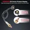 XCBOOCH - Sensor de oxgeno O2 de repuesto automotriz 234-4587,