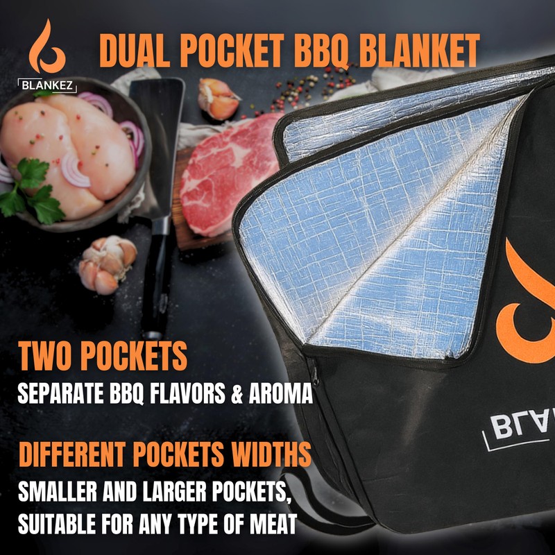 BBQ Blanket for Resting Meat Extra Large, Insulated Meat Resting