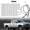 WMPHE Automatic Transmission Gear Shifter Cable Replacement for 12477640 Compatible