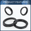 INFINAUTO Hub Centric Rings,56.6mm ID 73.1mm OD Car Wheel Hubrings
