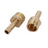 uxcell 1/4BSP Male Thread 6mm Hose Barb Tubing Fitting Coupler